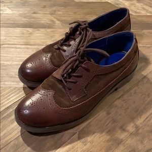 Ralph Lauren women’s lace up oxford loafer